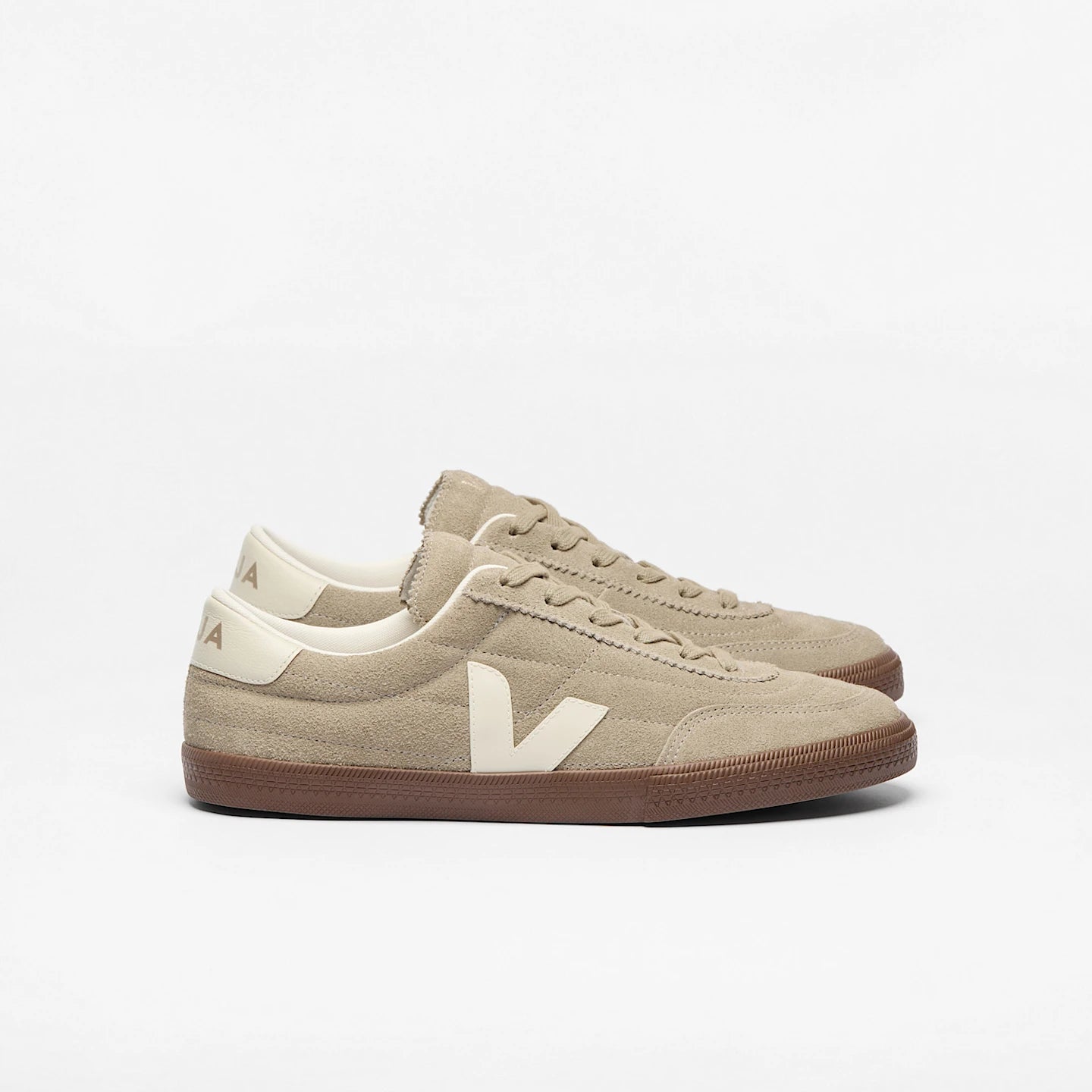 Tenis Veja Hombre Panenka Suede Taupe Pierre Bark