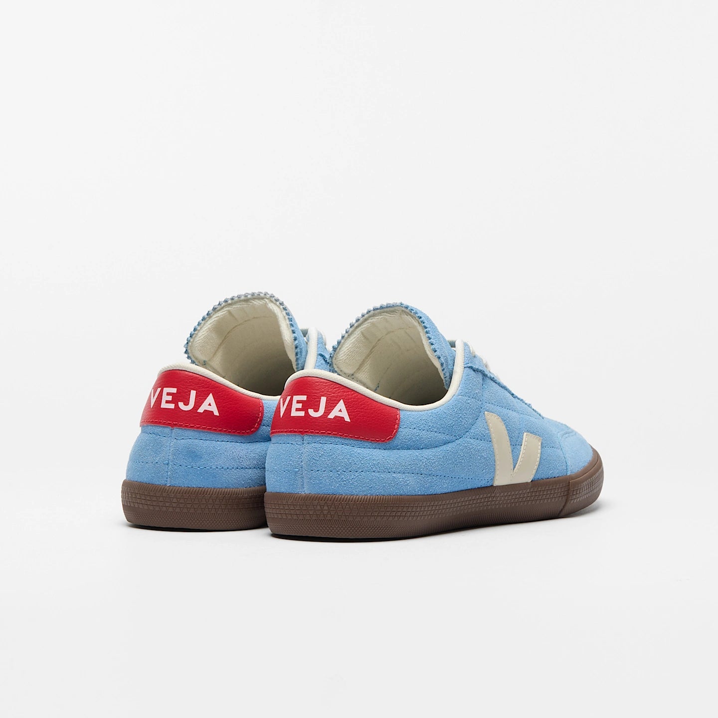 Tenis Veja De Mujer Panenka Suede Aquamarina Pierre Bark