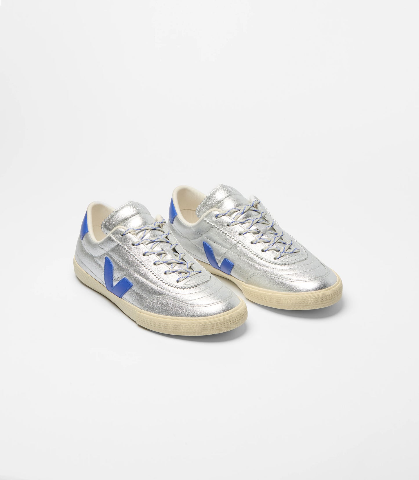 Tenis Veja De Hombre Panenka Leather Silver Paros