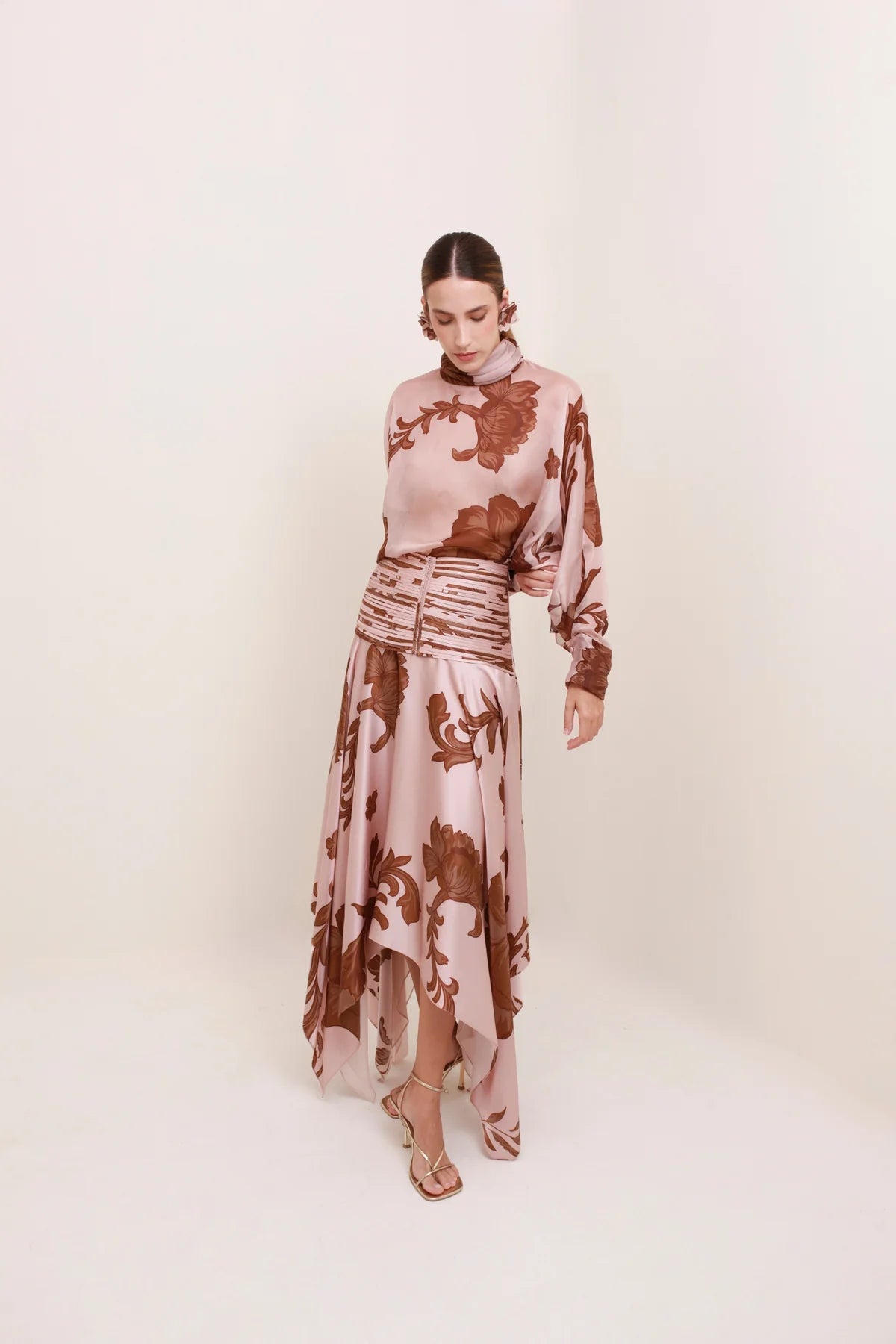 Blusa Garden Long Floral