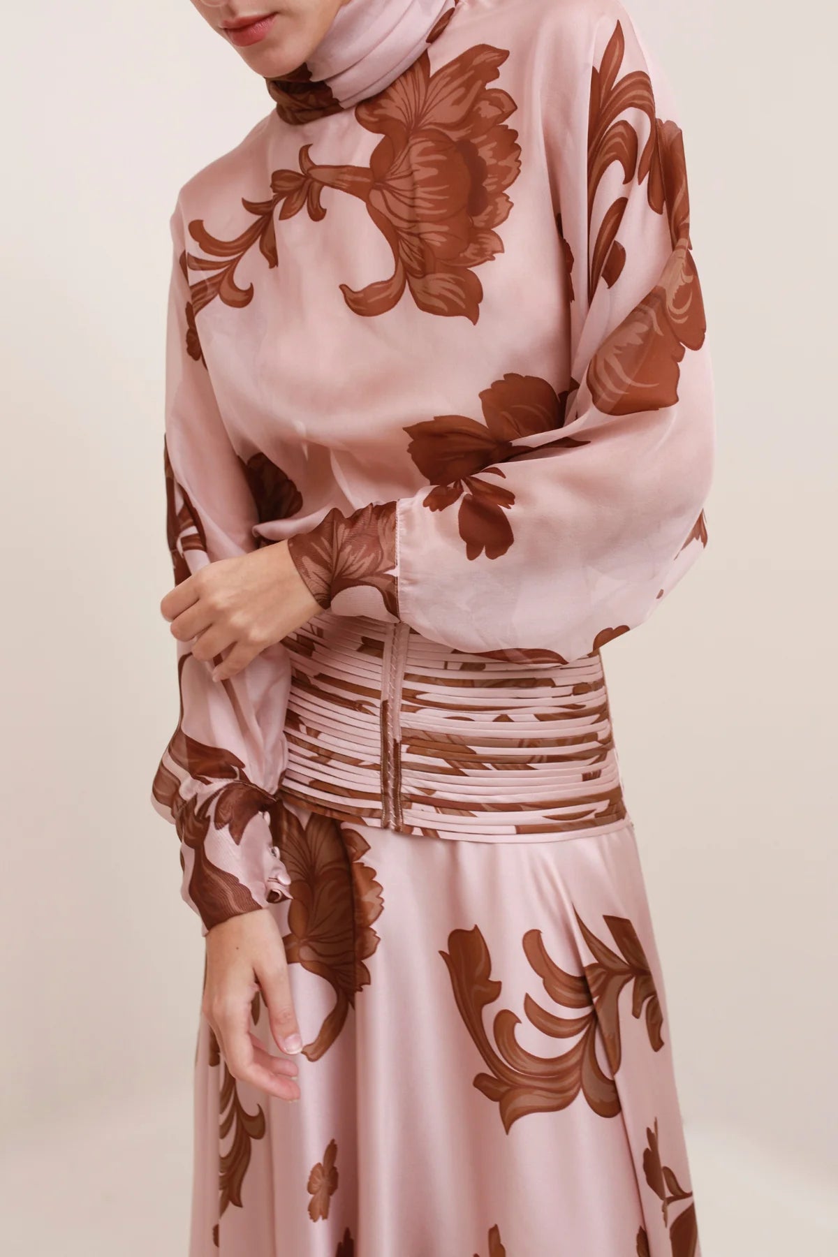 Blusa Garden Long Floral