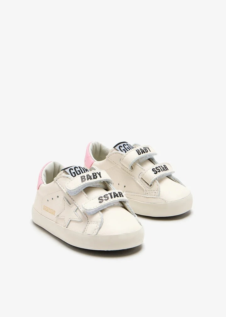Tenis Golden Goose Baby School Set Nappa Upper Stripes And Star