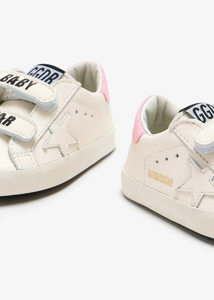 Tenis Golden Goose Baby School Set Nappa Upper Stripes And Star