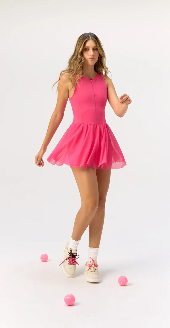 Mini Vestido Raspberry Serafina