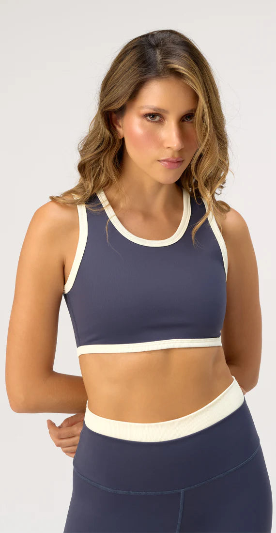 Top Deportivo Navy Tide