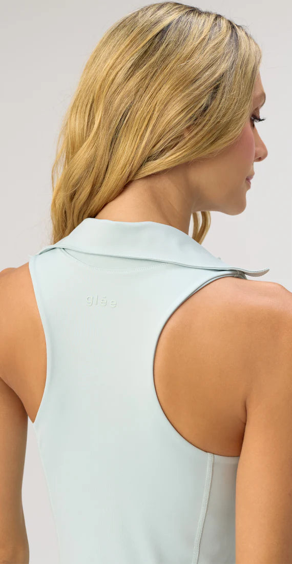 Mini Vestido Aqua Moon Zipper