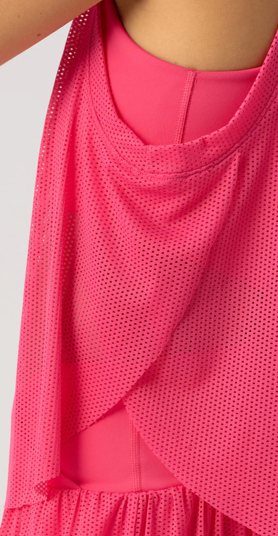 T-Shirt Berry Veil Mesh