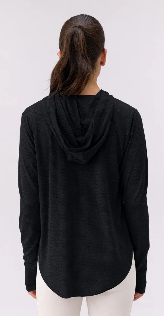 Hoodie Mesh Flow Motion