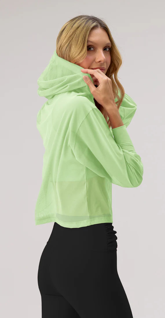 Hoodie Mesh Citrus Sorbet