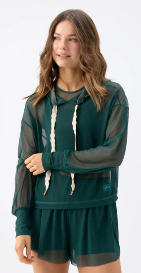 Hoodie Botanique Mesh