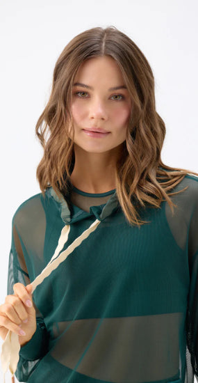Hoodie Botanique Mesh