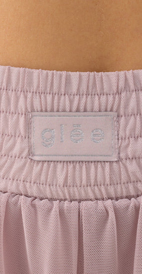Short Lavender Ballerina Mesh