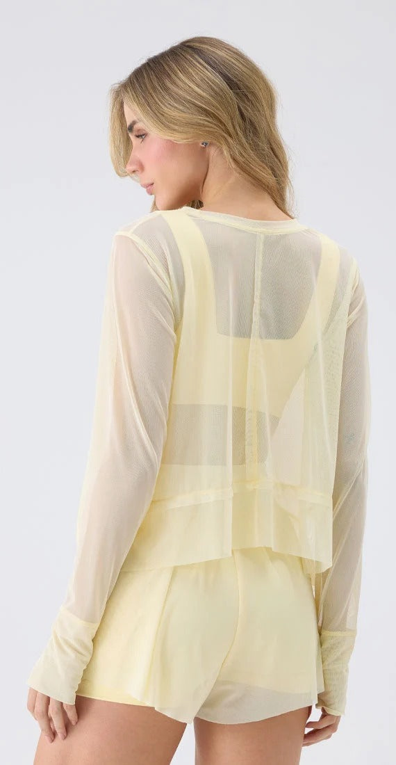 Cardigan Mesh Sunveil