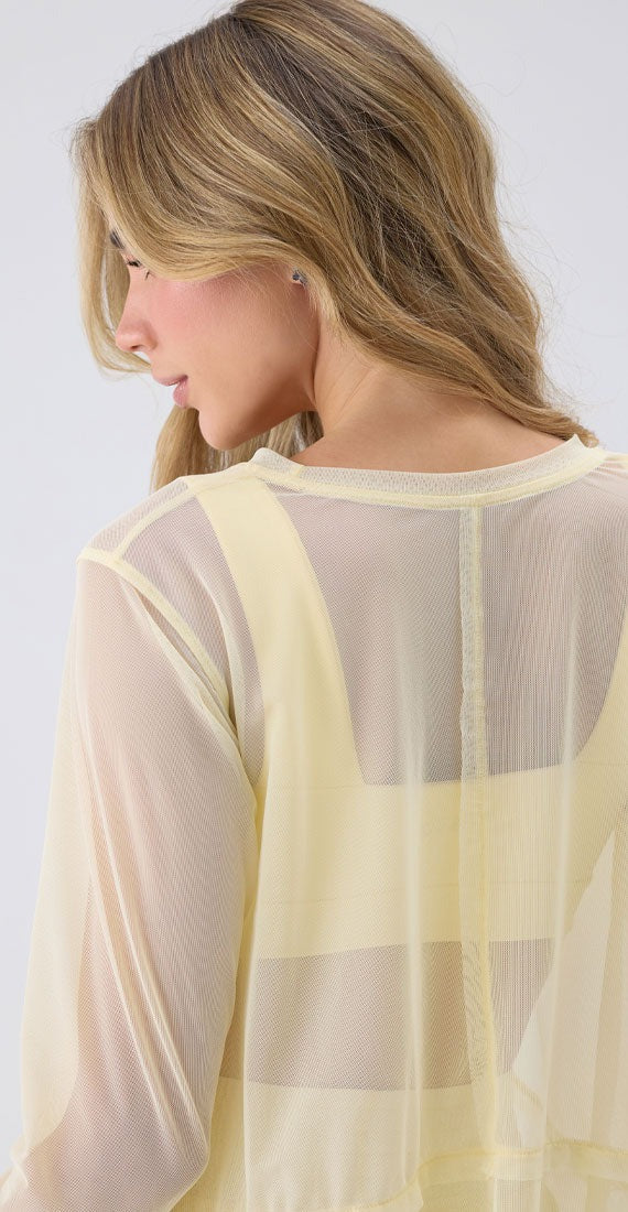 Cardigan Mesh Sunveil