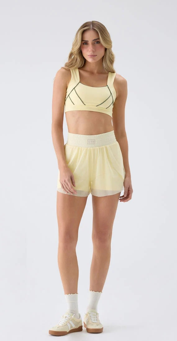 Shorts Mesh Ballerina Lemon