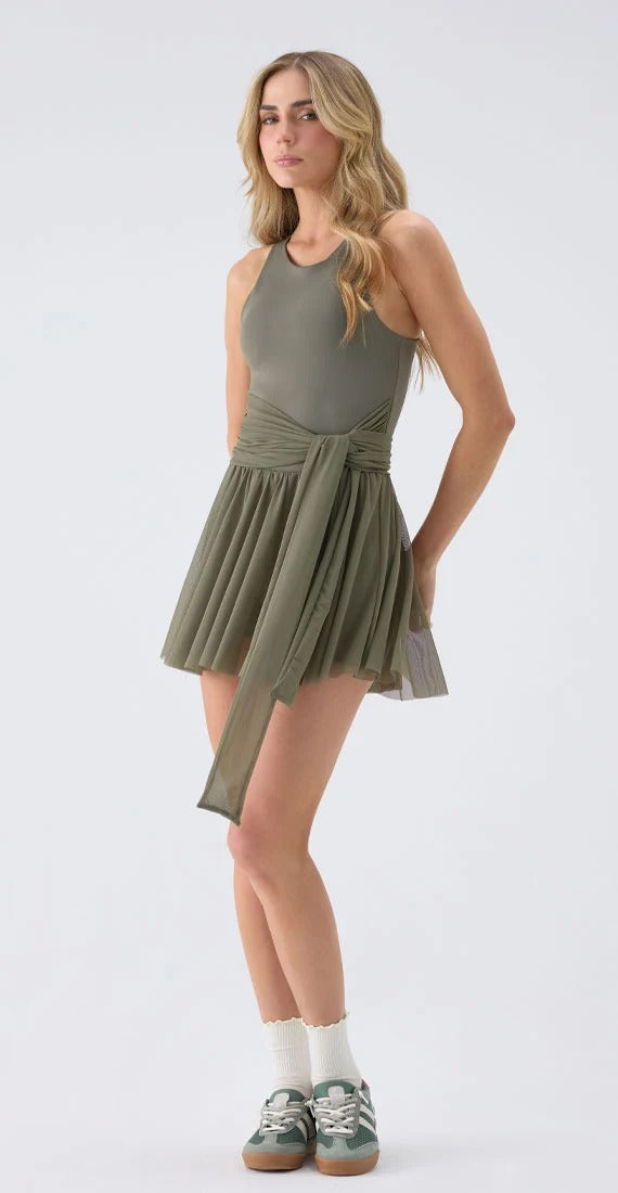 Mini Vestido Veil Cypress
