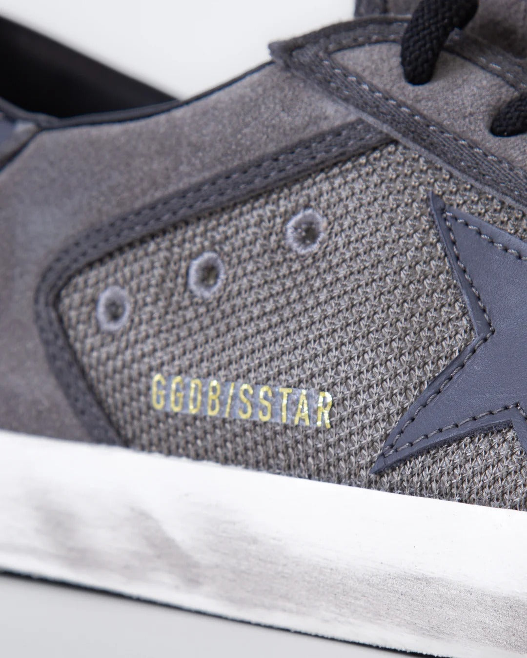 Tenis Golden Goose Super Star Mesh Net And Suede Upper Suede Hombre