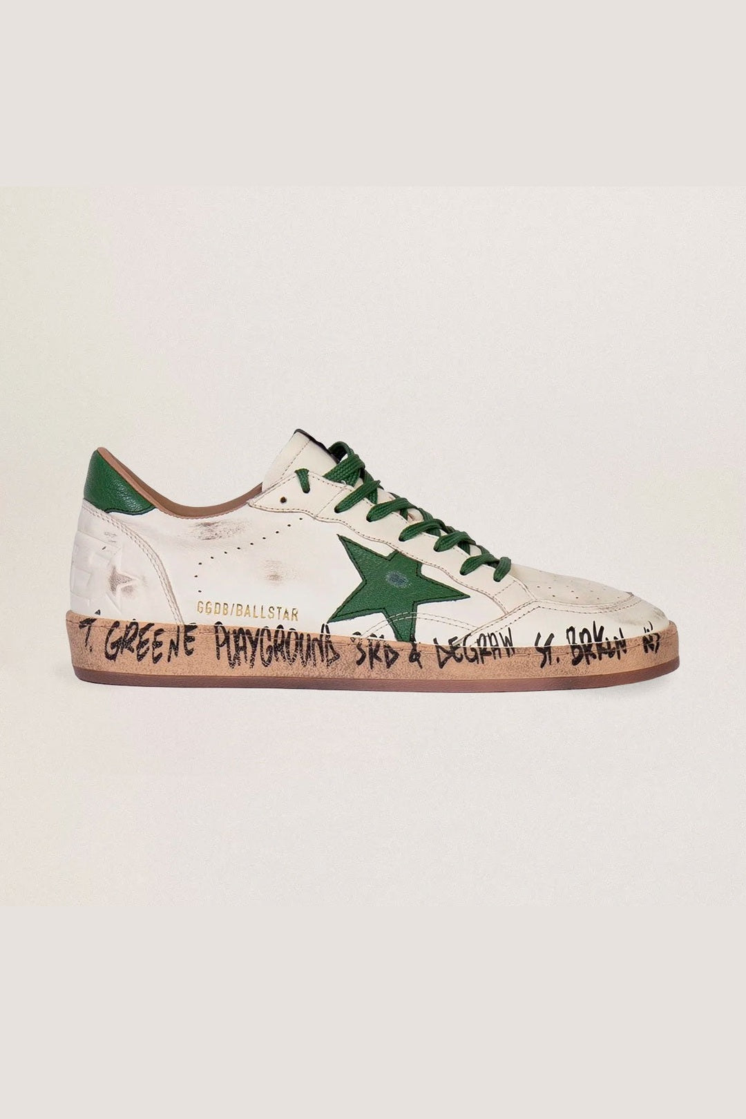 Tenis Golden Goose Ballstar Star And Heel Nappa Hombre