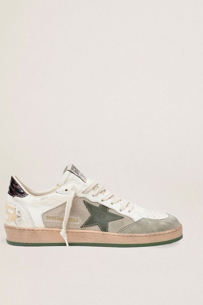 Tenis Golden Goose Ballstar Net And Leather Star Hombre