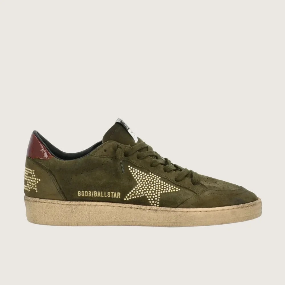 Tenis Golden Goose Ballstar Suede Upper Toe Tongue And Spur Naplack Hombre
