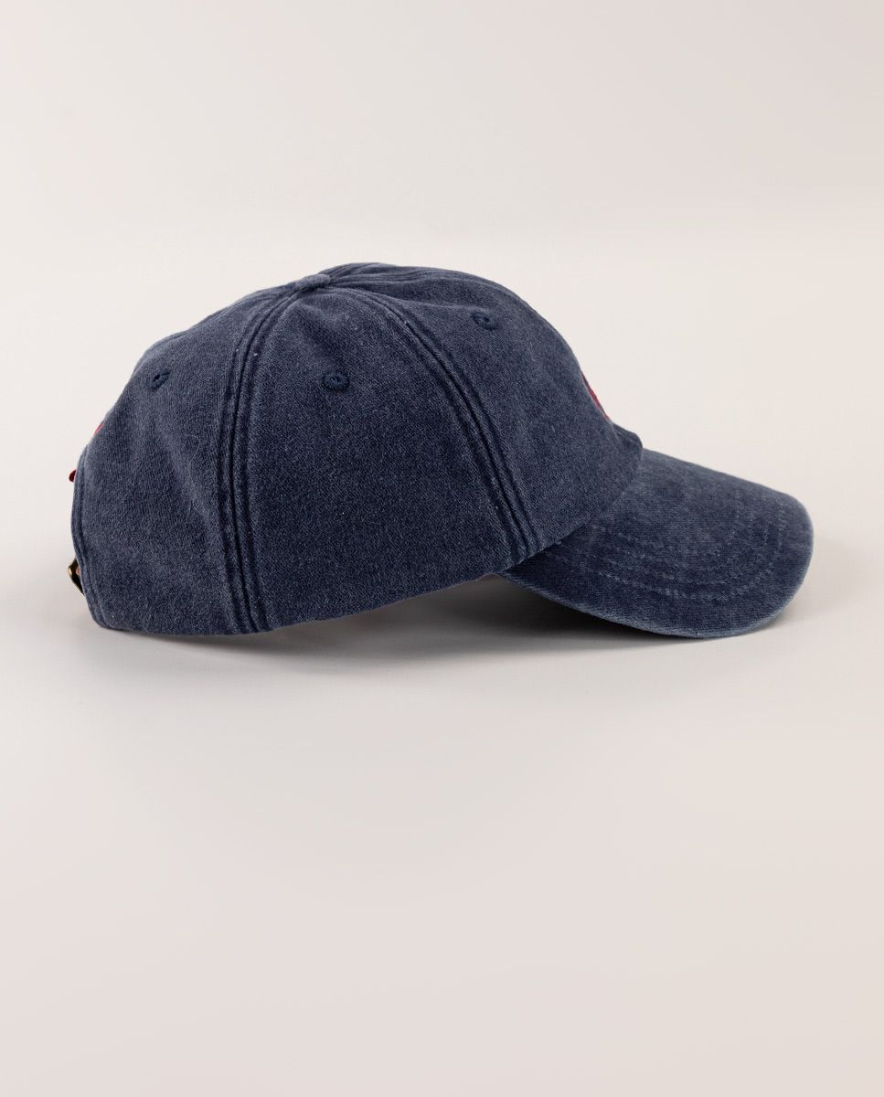 Gorra Algodón Lavado Marino