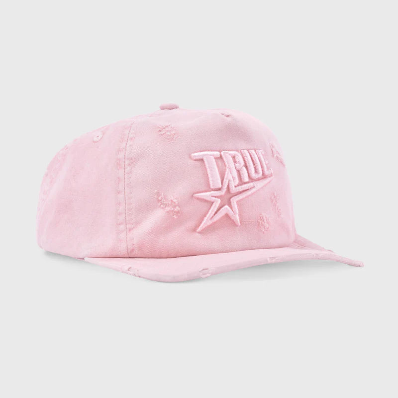 Gorra De Golf Con Estampado De Estrellas Rosa