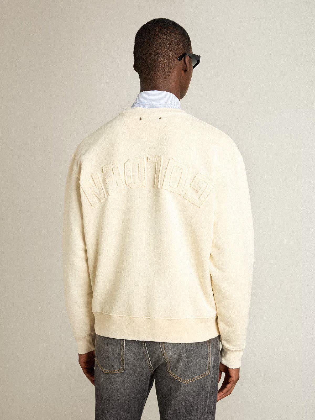 Jersey Boxi Cotton Fleece Logo Patchcotton