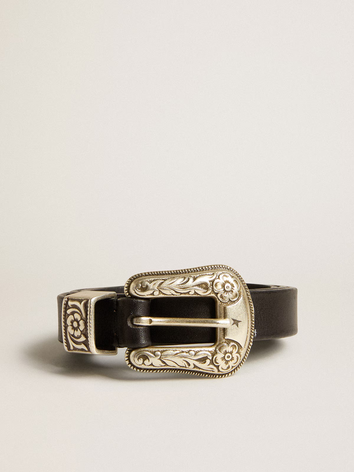 Cinturon Lace Washed Leather