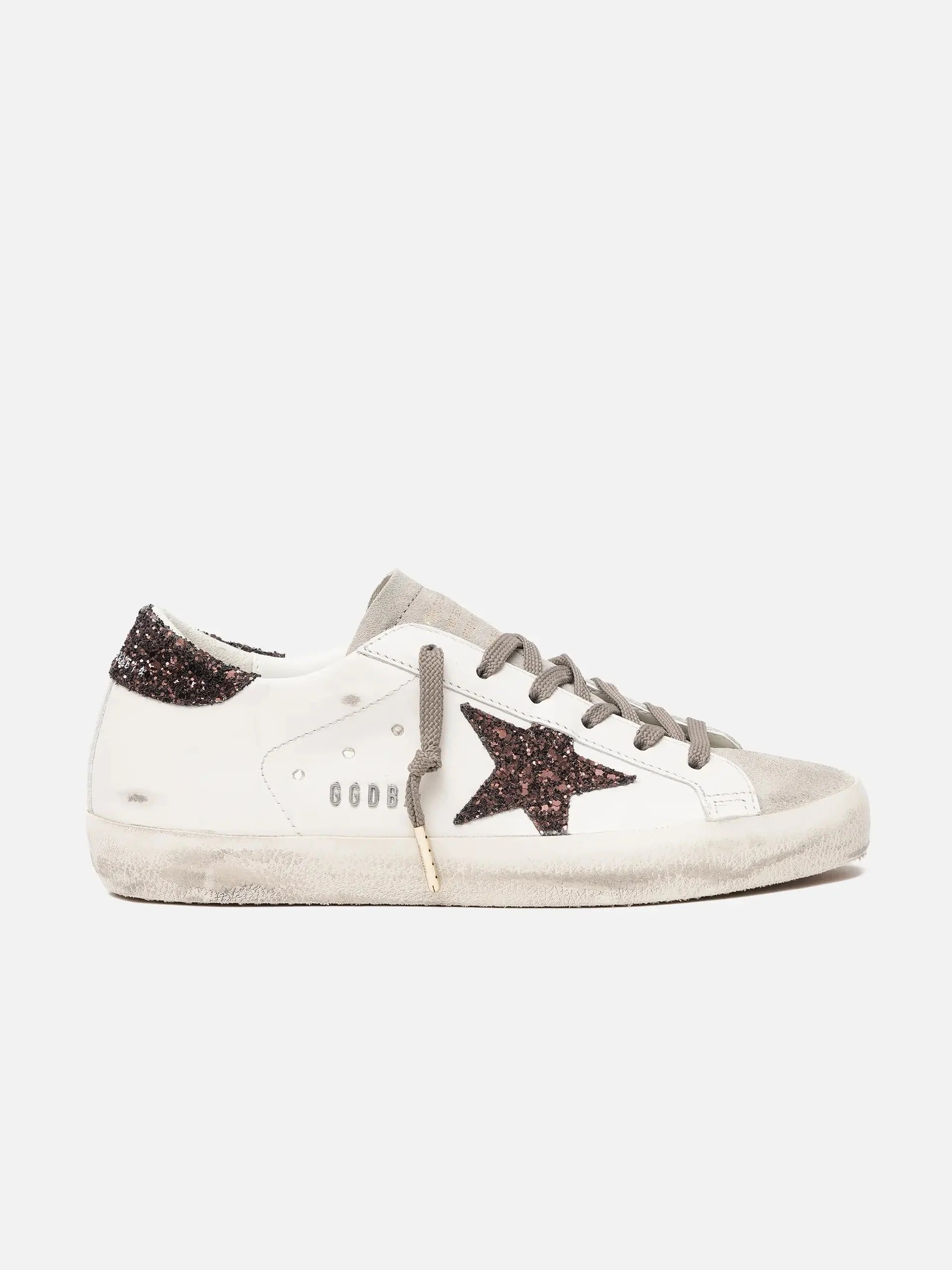 Tenis golden Goose Super Star Leather Upper Suede Toe And Tongue Mujer