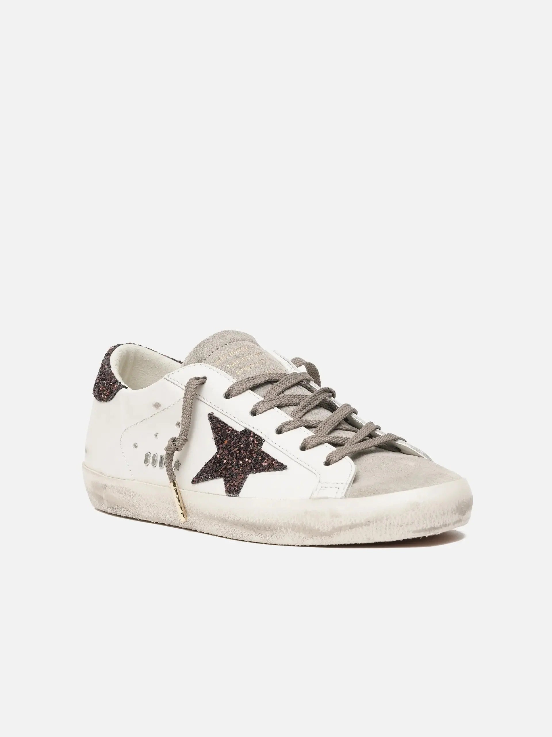 Tenis golden Goose Super Star Leather Upper Suede Toe And Tongue Mujer
