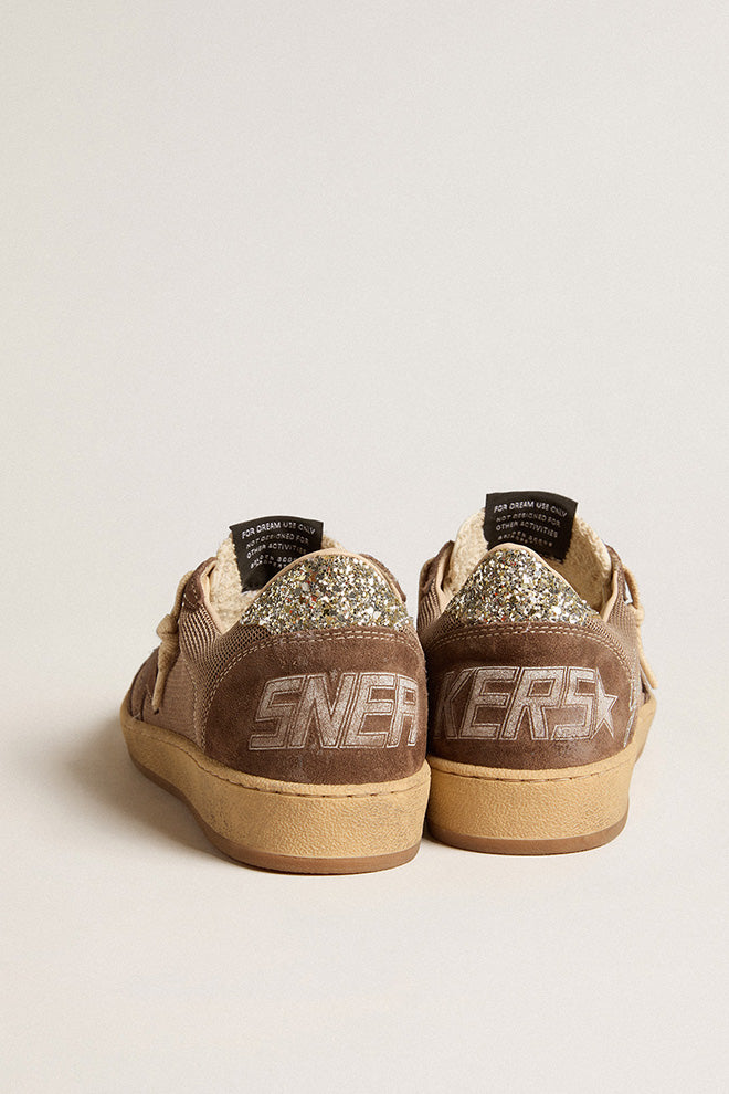 Tenis Golden Goose Ballstar Net Upper With Signature Mujer