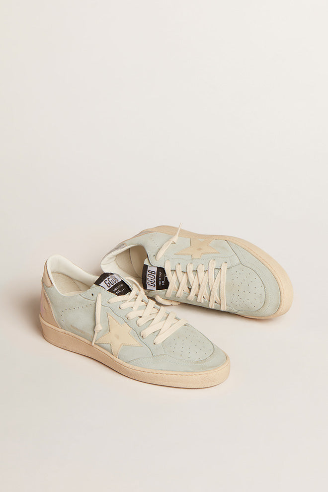 Tenis Golden Goose Ballstar Suede Upper Leather Star Mujer