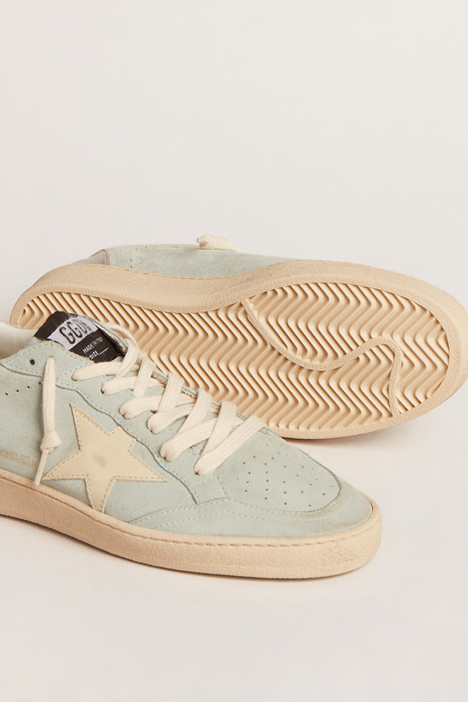 Tenis Golden Goose Ballstar Suede Upper Leather Star Mujer