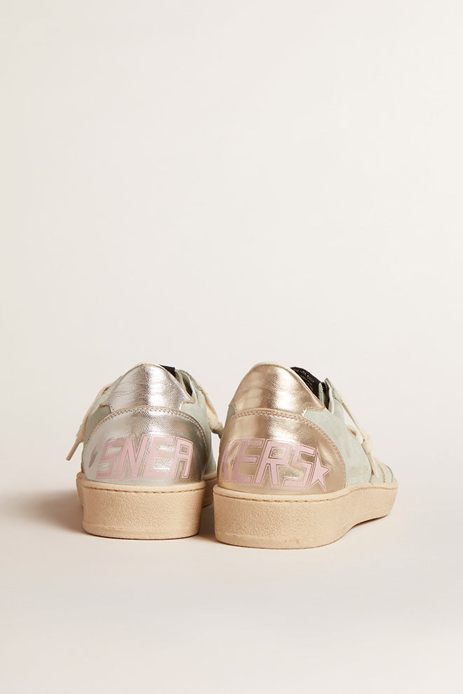Tenis Golden Goose Ballstar Suede Upper Leather Star Mujer