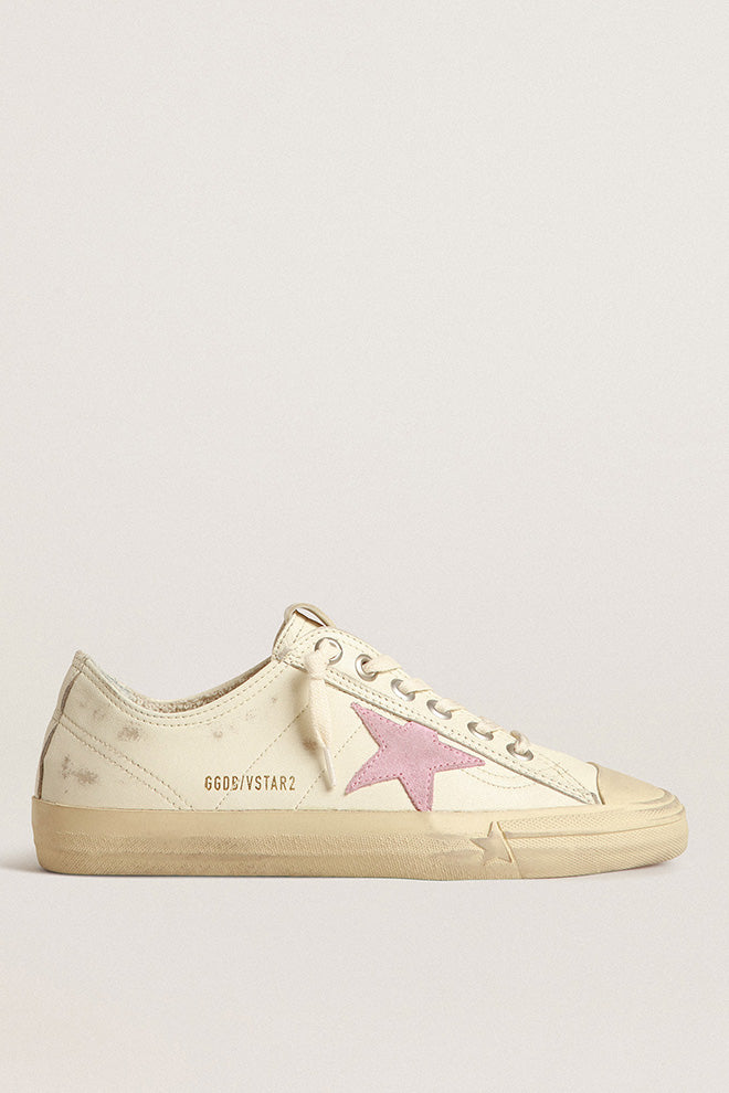 Tenis Golden Goose V-Star 2 Nappa Upper Rubber Mujer