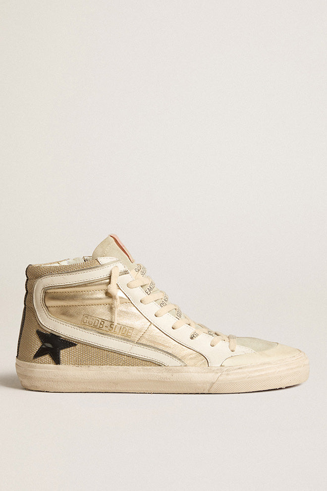 Tenis Golden Goose Slide Penstar Matt Laminated Mujer