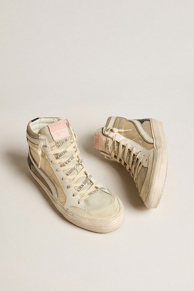 Tenis Golden Goose Slide Penstar Matt Laminated Mujer