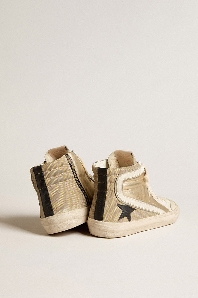 Tenis Golden Goose Slide Penstar Matt Laminated Mujer