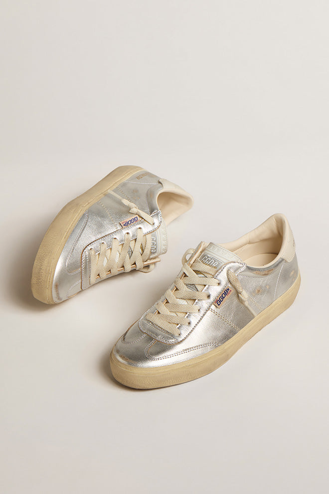 Tenis Golden Goose Soul-Star Laminated Upper Bio mujer