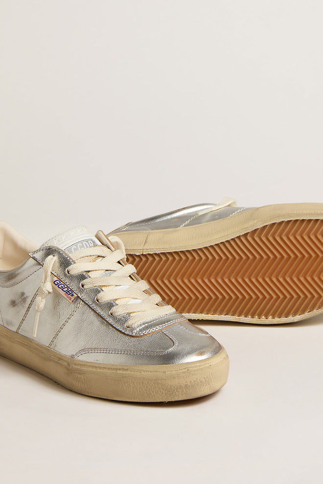 Tenis Golden Goose Soul-Star Laminated Upper Bio mujer