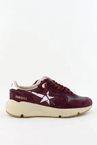 Tenis golden Goose Running Nylon Upper Net Vamp Suede Toe And Spur Mujer