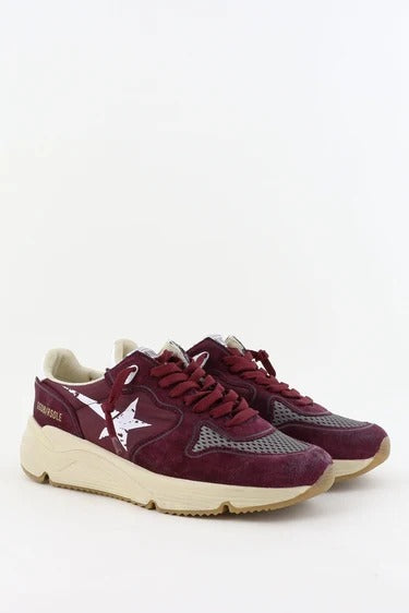 Tenis golden Goose Running Nylon Upper Net Vamp Suede Toe And Spur Mujer