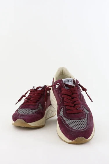 Tenis golden Goose Running Nylon Upper Net Vamp Suede Toe And Spur Mujer