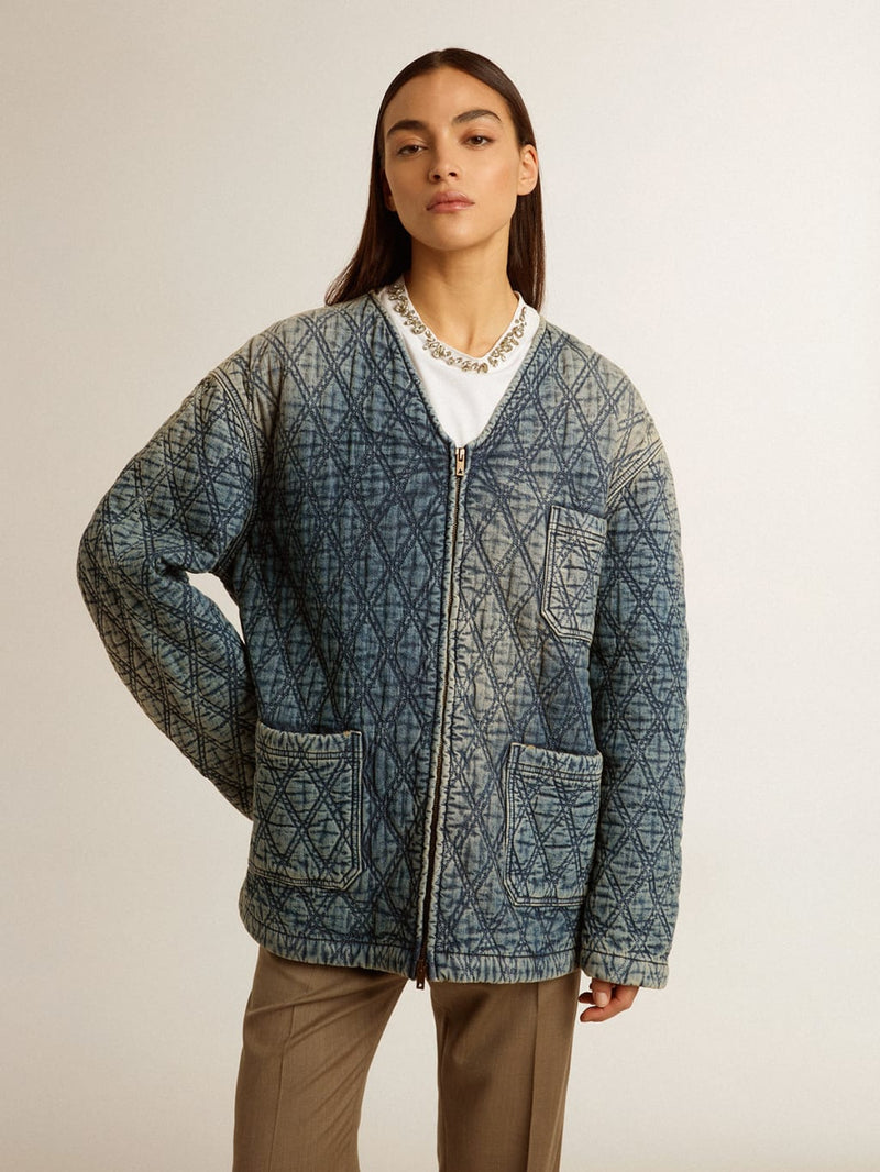 Chaqueta Journey Padded Medium Denim Wash