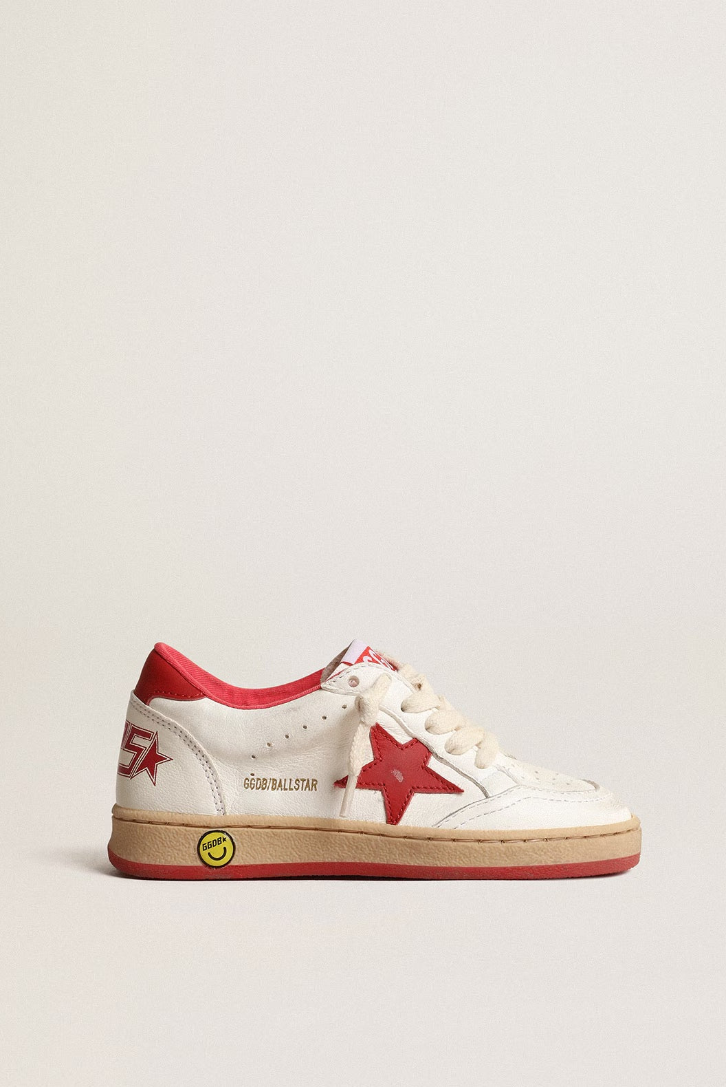 Tenis Golde Goose Ballstar Nappa Upper Leather Star And Heel Kids