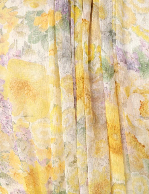 Vestido Harmony Flutter ZIMMERMANN MIDI VESTIDOS Malva CO