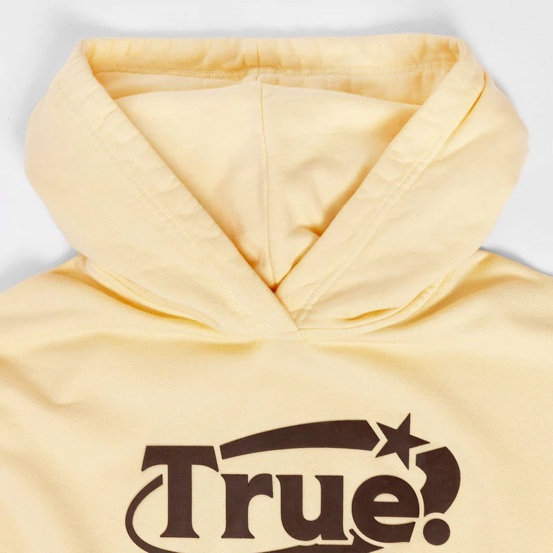 Hoodie Con Capucha Con El Logotipo De Everyday Amarillo Mantequilla TRUE CHAQUETAS Malva CO