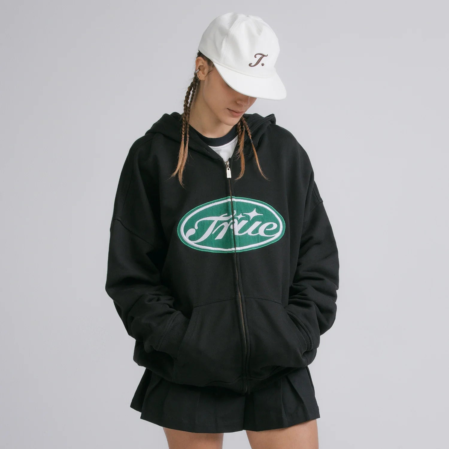 Hoodie True Stamp Zipper Unisex