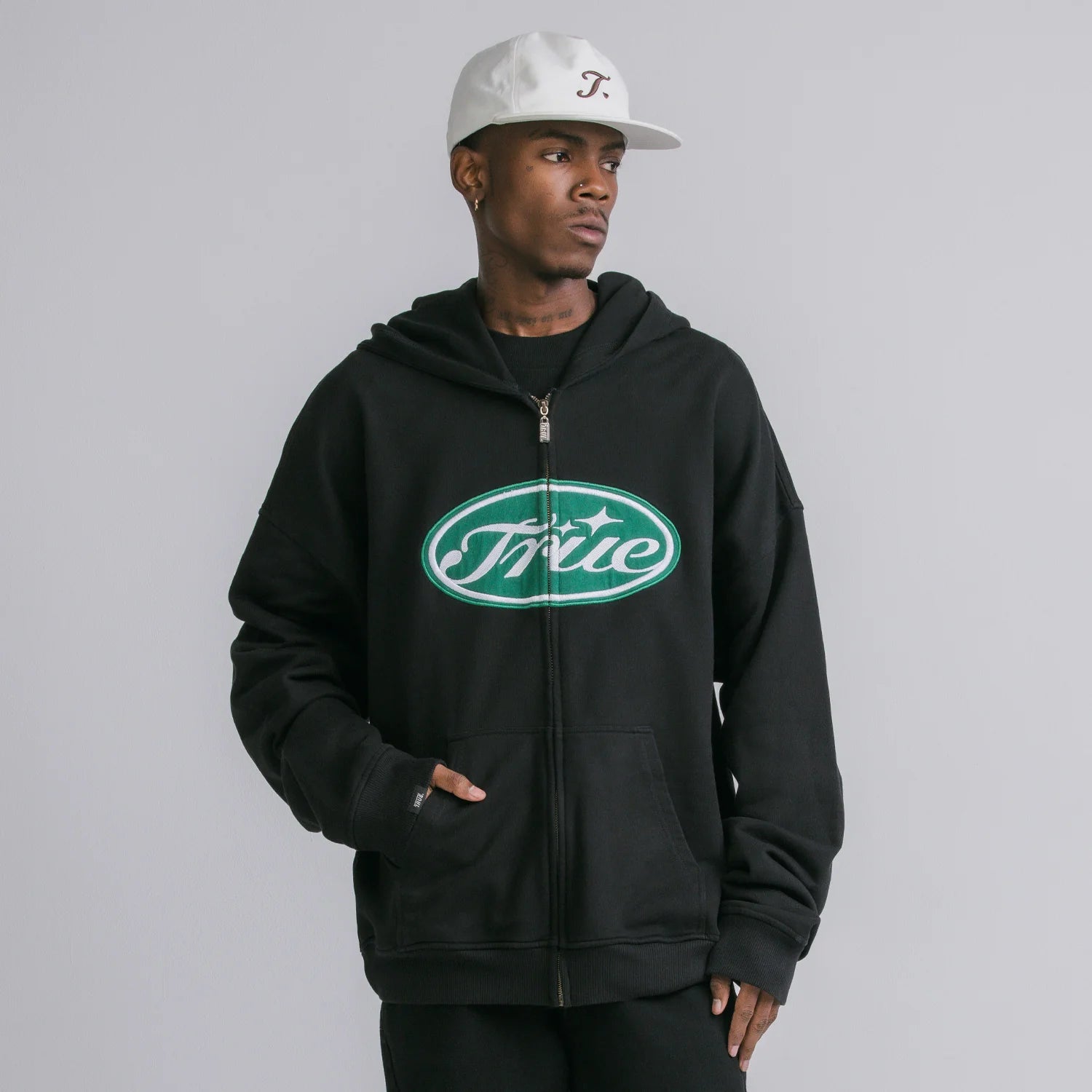 Hoodie True Stamp Zipper Unisex