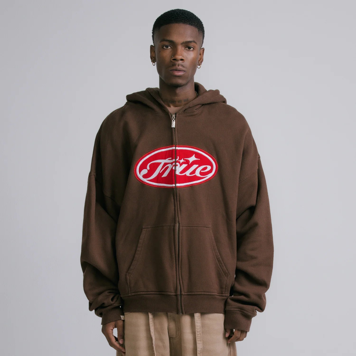 Hoodie True Stamp Zipper Unisex